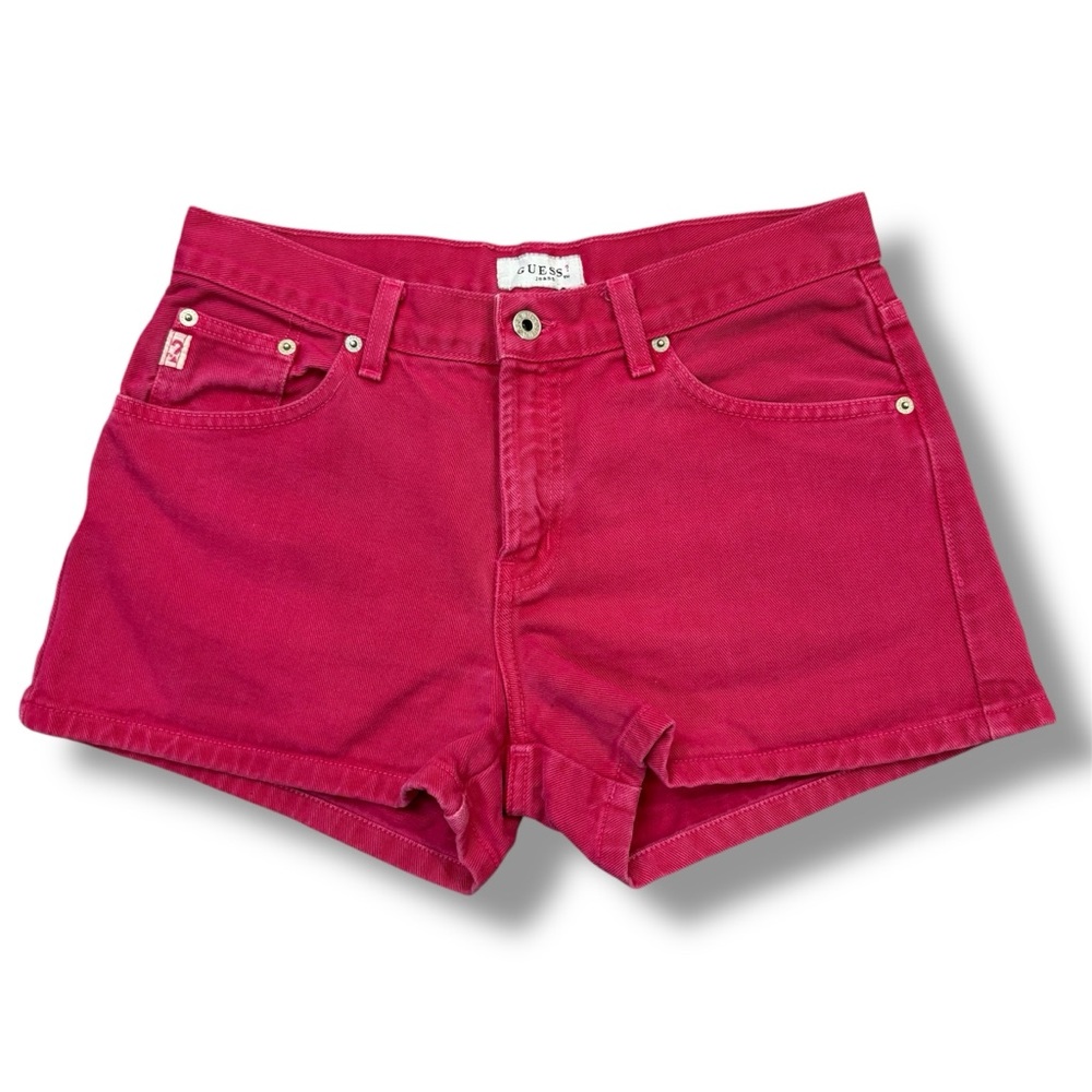 Pink Vintage Guess Denim Shorts